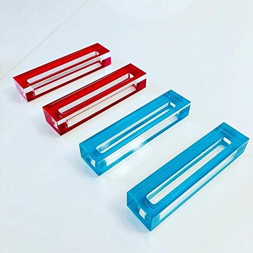 Lavish Lucites Lucite Mezuzah Case Teal