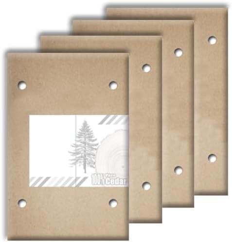 Pure Cedar Sachet 4 Pack for Closets Drawers Luggage