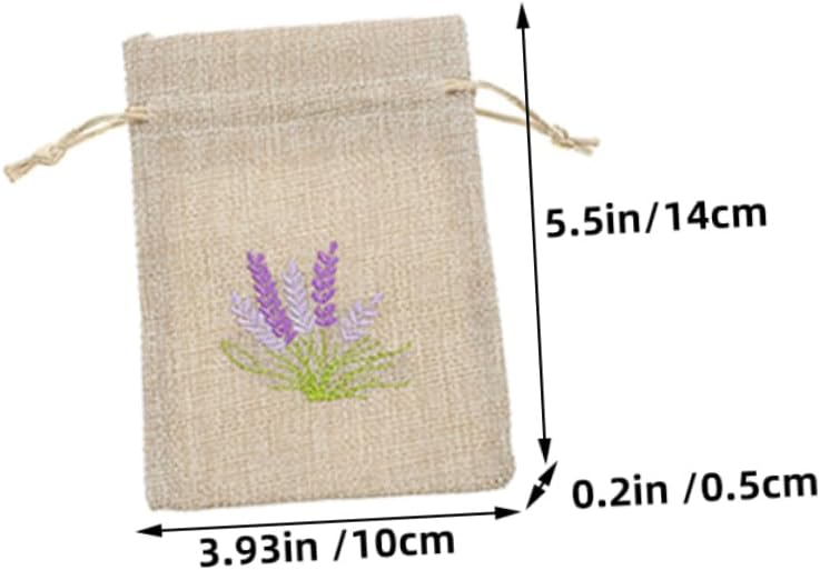 SOESFOUFU 5Pcs Lavender Sachet Bags for Fragrance Storage
