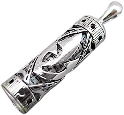 YourHolyLandStore Mezuzah Pendant with Shema Scroll