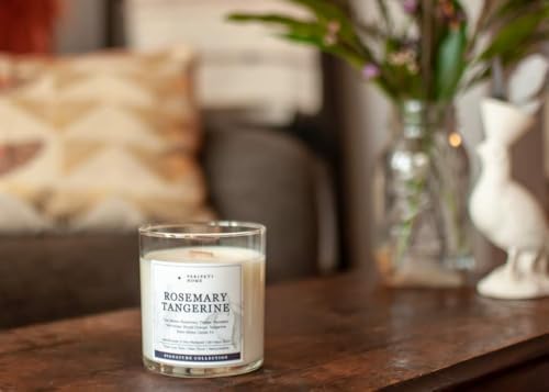 PERIPETI Home Rosemary Tangerine Scented Candle