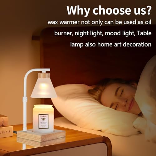 Dimmable Candle Warmer Lamp for Home Decor