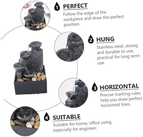 1pc Battery-Powered Waterfall Decor Artificial Fountain for Indoor