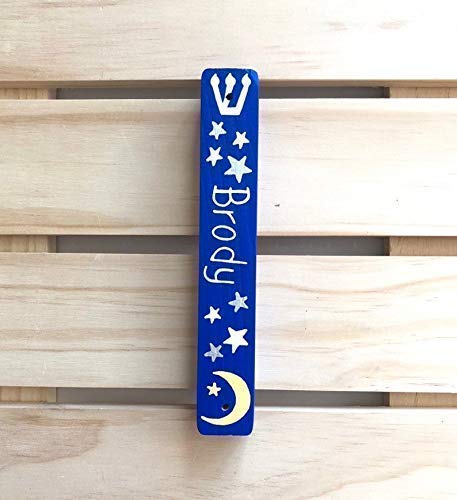 Lea Joelle Moon and Stars Mezuzah Case