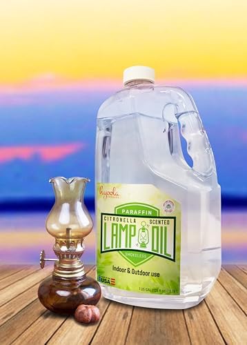Hyoola Citronella Lamp Oil 1 Gallon Smokeless