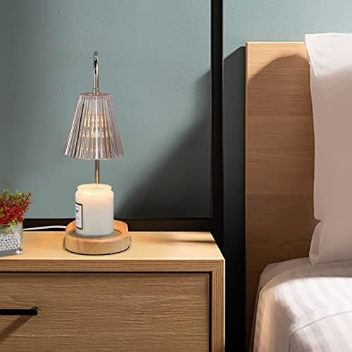 Candle Warmer Lamp with 2 Bulbs for Safe Candle Use at Home or Office