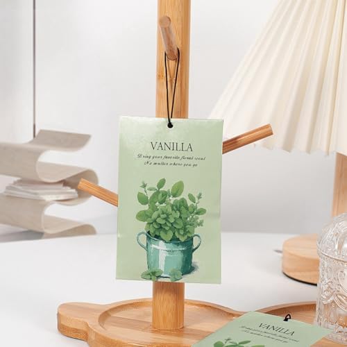 12 Pack Vanilla Scented Sachets for Closets and Drawers