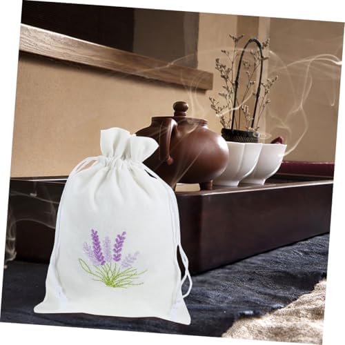 Cabilock Drawstring Lavender Sachet Bag Empty Muslin for Fragrance Aromatherapy and Wedding Favors