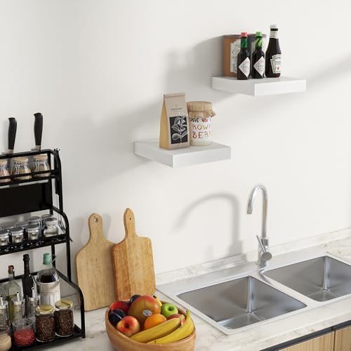 Fun Memories 10 Inch Deep Floating Shelves Set of 2