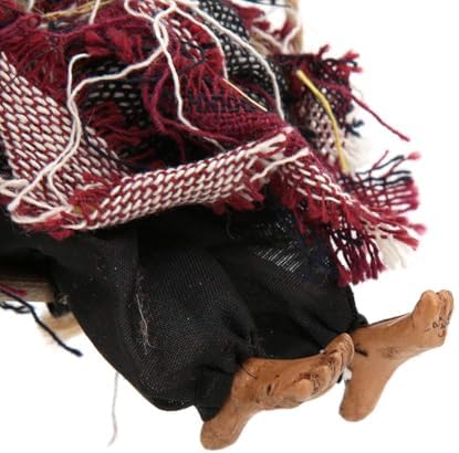 VINGVO Halloween Witch Broom Door Wreath Decor