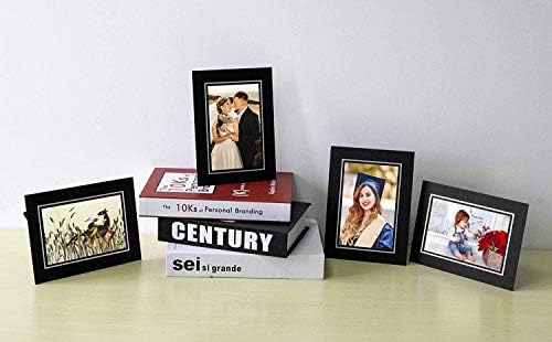 Golden State Art 25pcs 4x6 Picture Frames With Easel