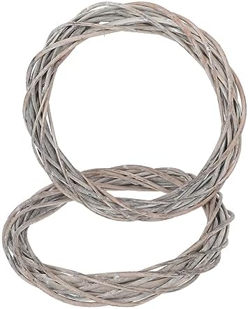 BESTOYARD 2pcs Woven Wreath Hanger for Christmas Decor