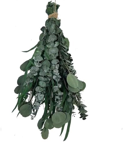 22 PCS Preserved Eucalyptus Shower Plants Bundle