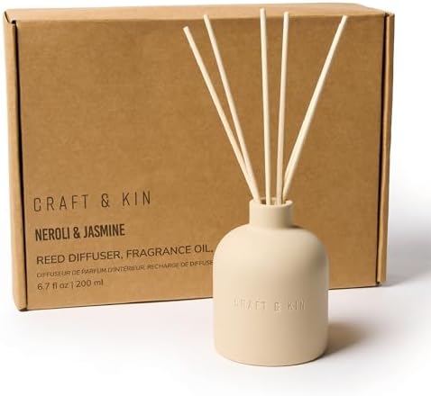 Craft Kin Scented Candle Diffuser Set - Fall Winter Home Fragrance