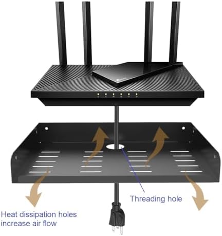 Jingchengmei Metal Floating Shelf Bracket for AV and TV Accessories