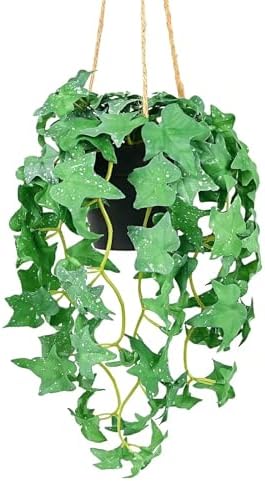 Real Touch Artificial Hanging Plants with Pot for Home Office Decor