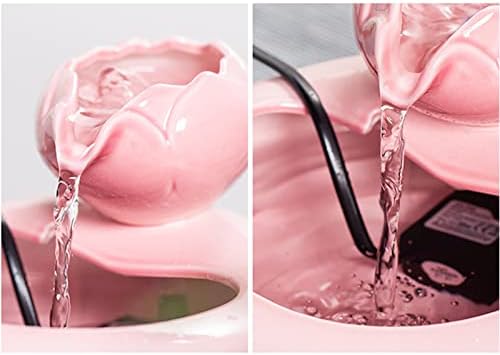 HARAY Tabletop Water Fountain Ceramic Zen Decor