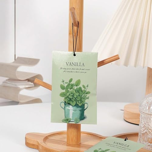 AOIROE Scented Bags - Long Lasting Vanilla Fragrance Sachets for Drawer Closet Car Shoe Storage