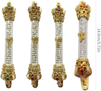 1PC Religious Holy Scroll Retro Decor Mezuzah Hanger