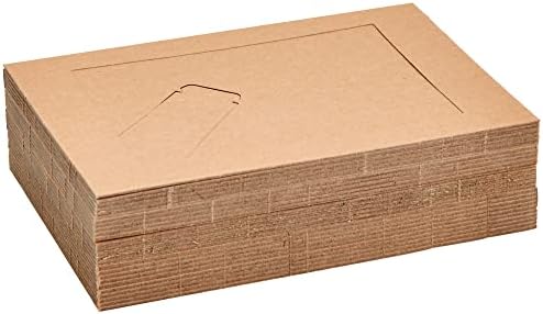 Juvale Kraft Paper Picture Frames 4x6in Brown 50-Pack