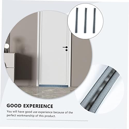 Angoily 3pcs Door Draft Stopper Weather Stripping Seal Noise Blocker for Doors No Glue Installation