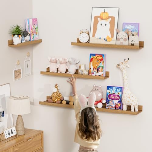 24 Inch Floating Shelf Set of 8 for Wall Decor