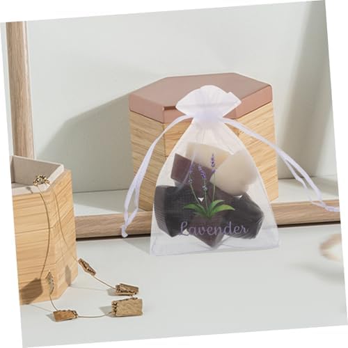 SOLUSTRE 20pcs Empty Drawstring Sachet Bags for Wedding Favor and Decor