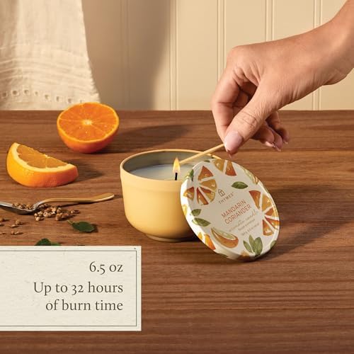 Thymes Citrus Candle - Mandarin Coriander 65 oz