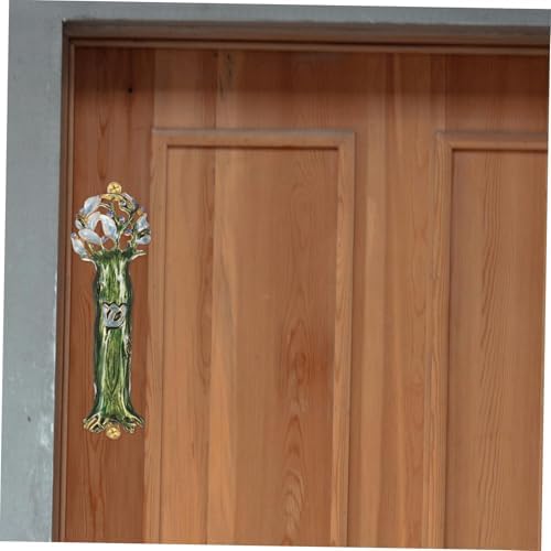 Retro Metal Religious Doorpost Scroll Deco