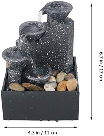 VAKUUM Multi Pot Water Fountain Tabletop Fountain Cave Waterfall Sculpture