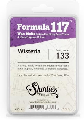 Shorties Candle Company Pure Wisteria Wax Melts 3 Oz Bar