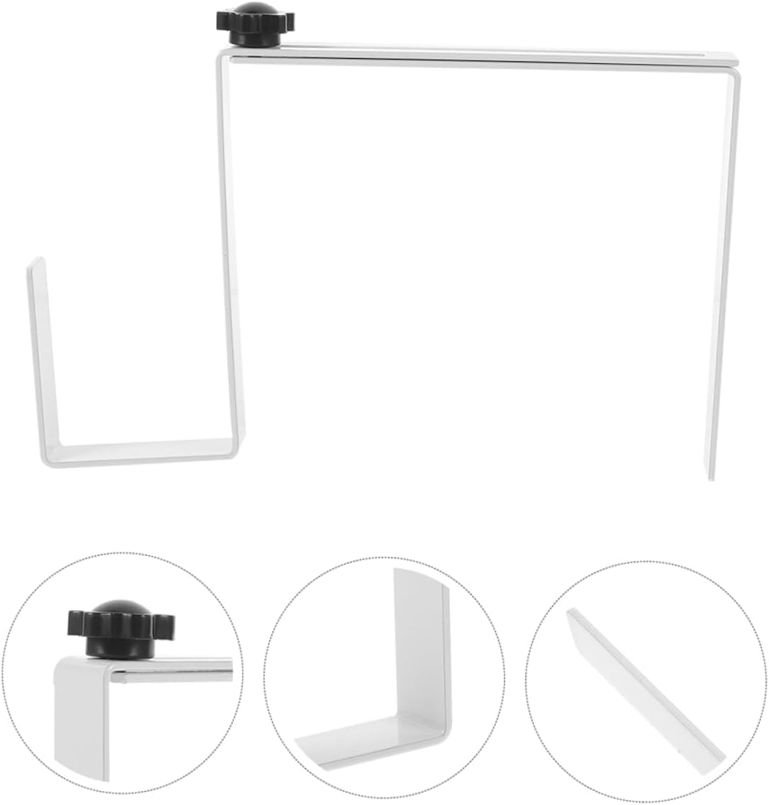 Amosfun 2Pcs Cemetery Wreath Hanger for Headstone Decorations