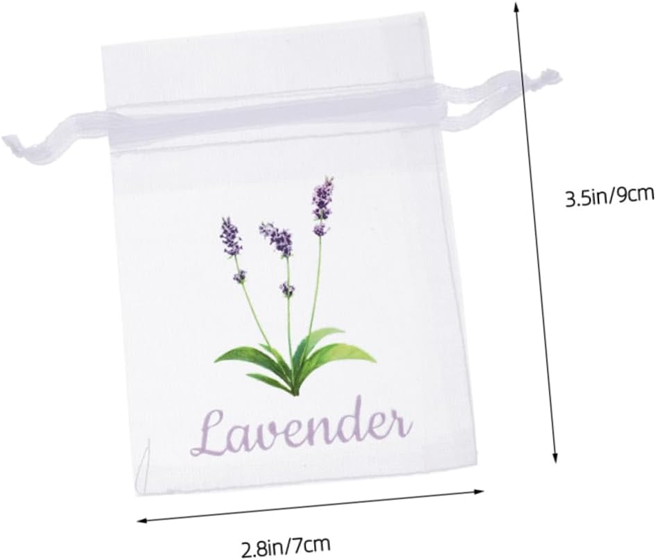 IMIKEYA 50pcs Lavender Sachet Pouches