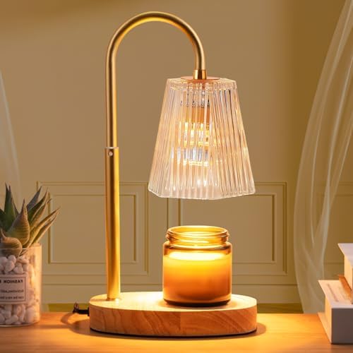 Vanranger Electric Candle Warmer Lamp with Timer and Adjustable Height