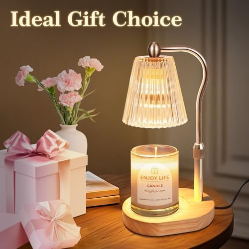 seenlast Candle Warmer Lamp with Timer and Dimmer