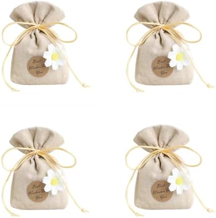 FACELESS Simple Sachet Set for Home and Car Linen with Floral Design