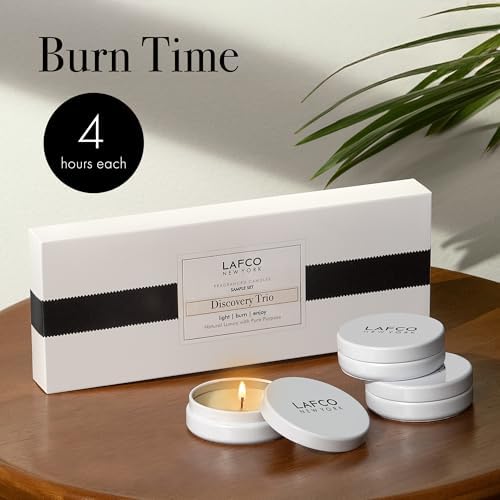 Discovery Trio Candle Samples - 3 Fragrance Scents 4-Hour Burn Time