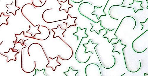 60Pcs Star Shape Wreath Hooks for Christmas Tree