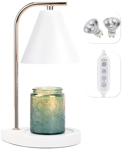 Candle Warmer Lamp with Timer and Dimmer Control