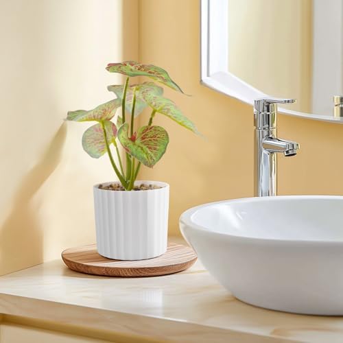 4Pcs Realistic Artificial Plants for Farmhouse Decor