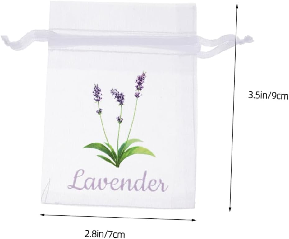 50pcs Empty Sachet Bags for Lavender and Rose Petals