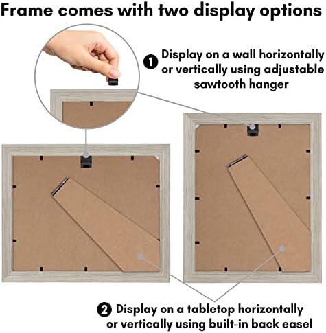 Americanflat 85x11 Diploma Frame Set of 2