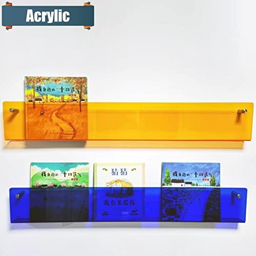 Acrylic Magazine Display Shelf for Office and Home