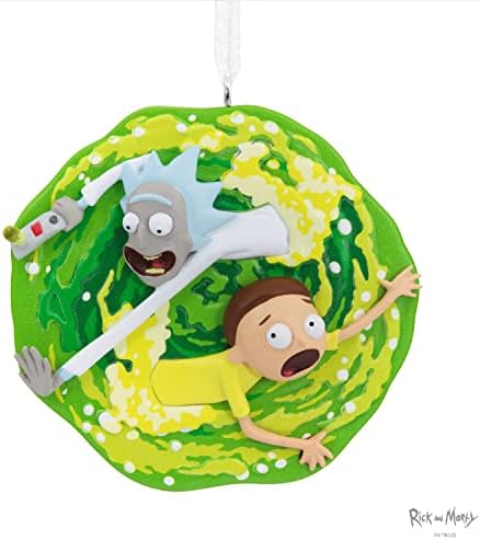 Hallmark Rick and Morty Christmas Ornament