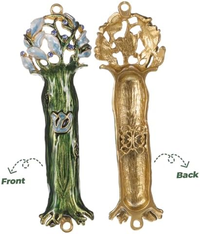 Retro Style Mezuzah Door Post Decor Metal