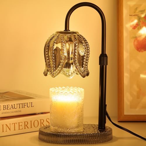 Tulip Candle Warmer Lamp with Timer and Dimmer