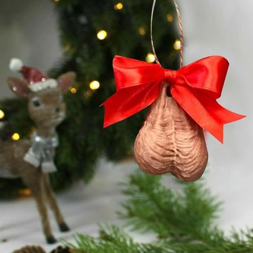 Funny 3D Christmas Ball Hanging Ornament