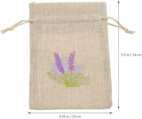 Luxshiny Lavender Scented Linen Sachets 10pcs