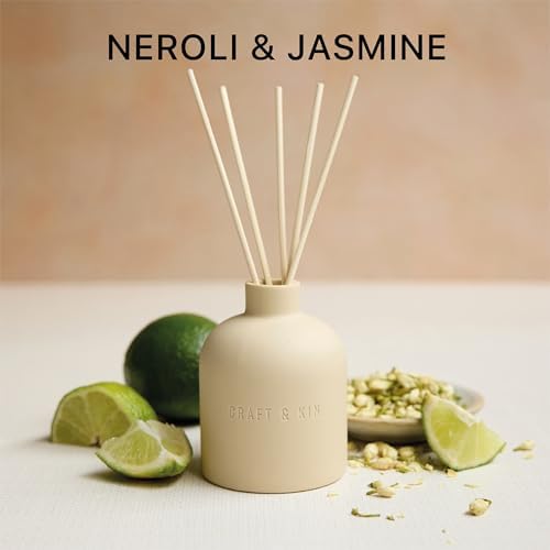 Craft Kin Scented Candle Diffuser Set - Fall Winter Home Fragrance