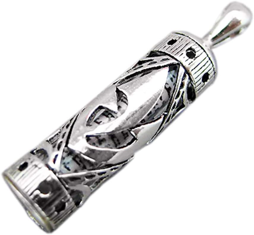 YourHolyLandStore Mezuzah Pendant with Shema Scroll